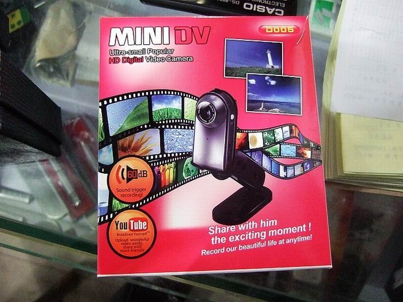 HD photo resolutional portable mini DV + GIFT 4GB MEMORY