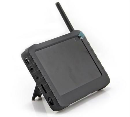 HD 5.8GHz Wireless DVR Receiver 5inch Screen FPV Monitor Wireless AV DVR