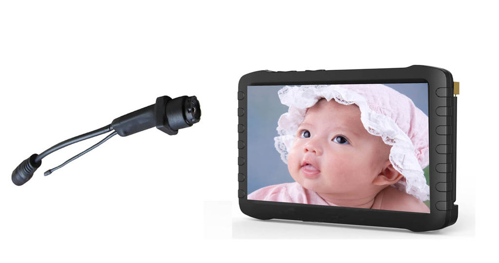 Wireless Pinhole Mini Cameras + 5.8GHz Wireless DVR Monitor Receiver