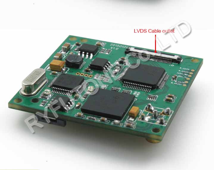 SDI Encoding Cctv Board Camera Module Compate SONY And VISCA Protocol For SONY FCB HD Camera Module 