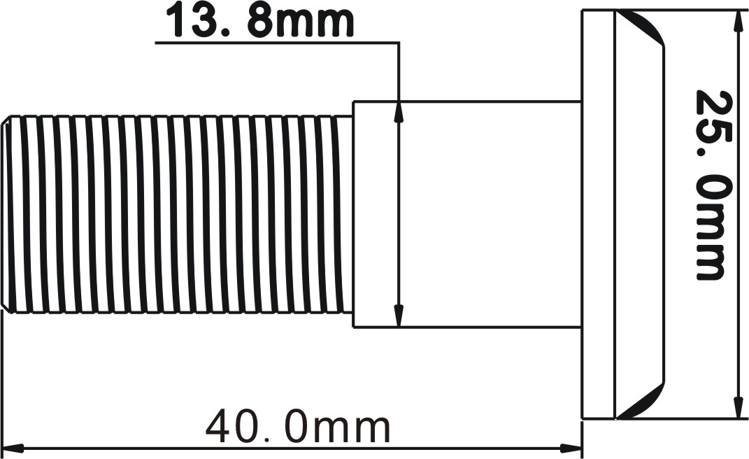 100M Range No Interference 5.8G Wireless Door Peephole Camera with DVR