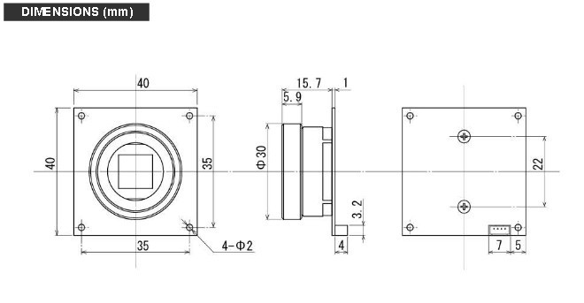 Watec WAT-902HB2S 570TVL G/W B/W DC/Video B/W Monochrome Camera